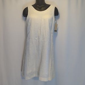 N & B Classic Collection Sz 8 Off White Dress